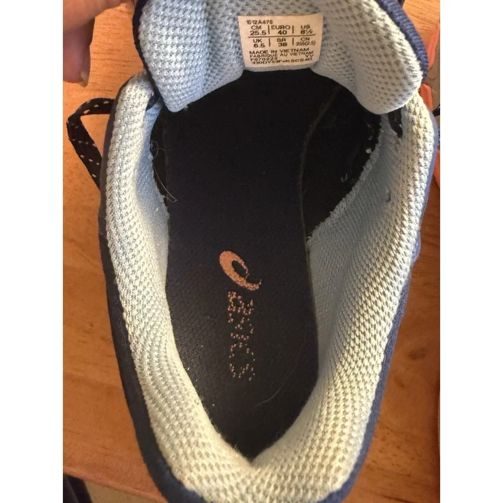 Asics Gel Venture 7 Running Sneakers Blue Mesh Lace Up Woman's 8.5